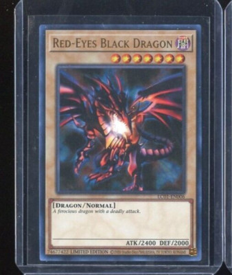 Red-Eyes Black Dragon LC01-EN006 YuGiOh Legendary Collection (ULTRA RARE)-image