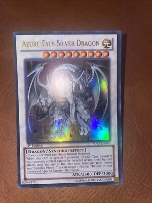 Yu-Gi-Oh! TCG Azure-Eyes Silver Dragon Saga of Blue-Eyes White Dragon SDBE-EN040-image