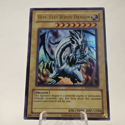 Yu-Gi-Oh! Blue-Eyes White Dragon | Ultra Rare RP01-EN001 | Unlimited | Near Mint-image