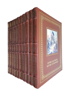 Easton Press - Oxford Illustrated History of the World - Complete 10 Volume Set-image