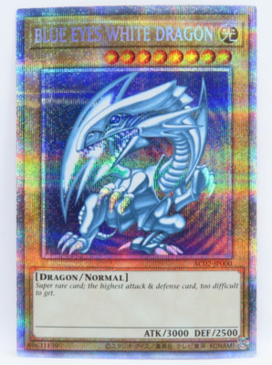 Yu-Gi-Oh! BLUE EYES WHITE DRAGON AC02-JP000 Prismatic Secret Rare nsnnl2kg-image