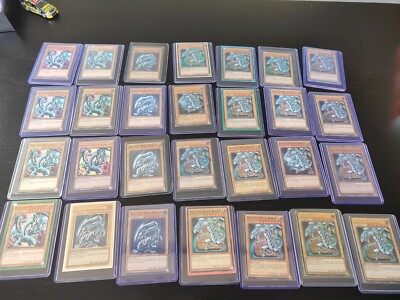 blue eyes white dragon collection x28 yugioh-image