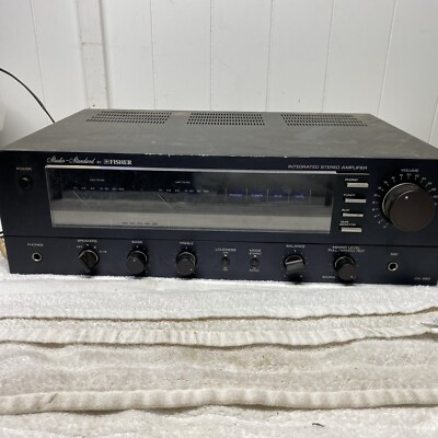 Vintage Fisher CA-880 Studio Standard Integrated Amplifier Not Tested-image