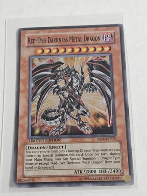 Red-Eyes Darkness Metal Dragon ABPF-ENSE2 Absolute Powerforce Limited-image