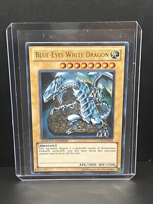 Yu-Gi-Oh! Blue-Eyes White Dragon LC01-EN004 Ultra Rare Holo Limited Edition NM-image