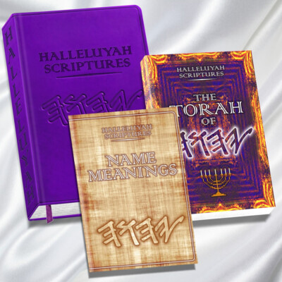 HalleluYah Scriptures PU Leather LARGE PRINT & Extra Books-image