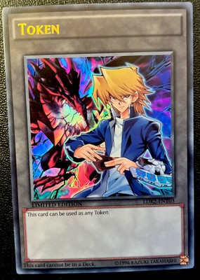 Joey Wheeler CT14-EN007 NM Ultra Rare Red Eyes Black Dragon Art YuGiOh Token!-image