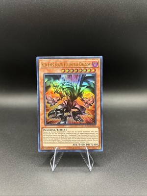 YU-GI-OH! Red Eyes Black Fullmetal Dragon ROTA-EN005 Ultra Rare -image
