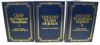 Climb the Highest Mountain Lost Years Of Jesus Mark & Elizabeth Prophet HB Set-image