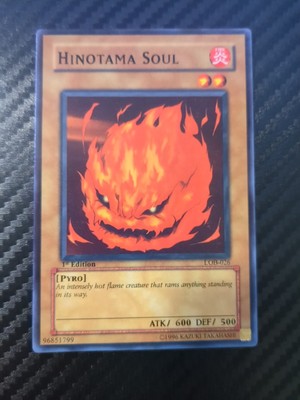 Hinotama Soul LOB-026 The Legend of Blue Eyes White Dragon 1st Edition-image
