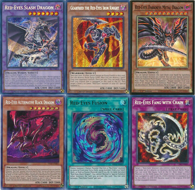 Red-Eyes Black Dragon Tournament Deck Slash Dragon Link Gearfried *Hot* + Bonus!-image
