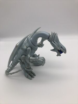 Mattel Blue Eyes White Dragon Yu Gi oh  Kazuki Takahashi 1996 Action Figure Toy-image