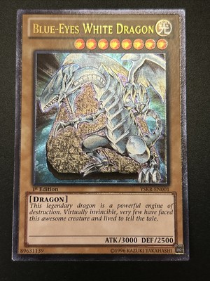 Yugioh! Blue-Eyes White Dragon (UTR) YSKR-EN001 Ultimate Rare (A)-image