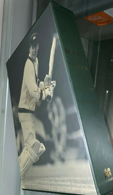 Mark Taylor signed - Time To Declare - Leather Bound Limited Edition Book set-image