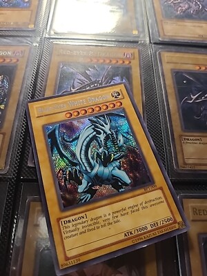 Yugioh Blue-Eyes White Dragon BPT-009 Secret Rare-image