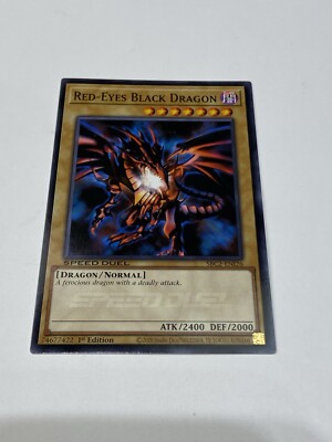 Yuigioh Red-eyes Black Dragon Sbc2-eni26 Battle City Finals 1st Edition Common-image