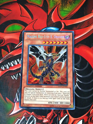 Malefic Red-Eyes B. Dragon - YMP1-EN001 - Secret Rare Limited Edition Yugioh MP-image