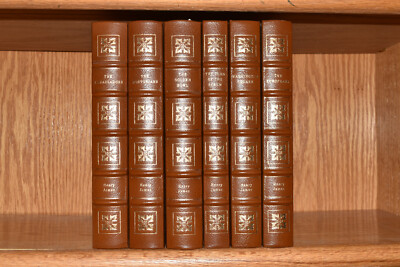 Easton Press 6V HENRY JAMES SET BOSTONIANS EUROPEANS BOWL 1ST 1994 LEATHER FINE!-image