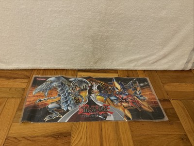 Vintage 1996 Yu-Gi-Oh Seto Kaiba Playmat w/ Blue Eyes White Dragon NEW SEALED-image