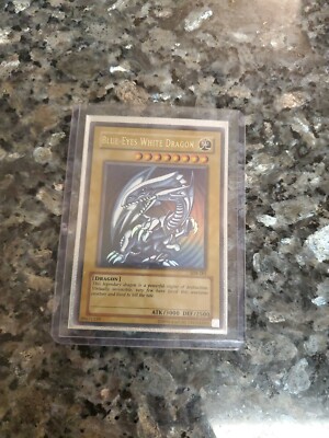 Blue-Eyes White Dragon SDK-001 Yugioh Card *MINT*-image