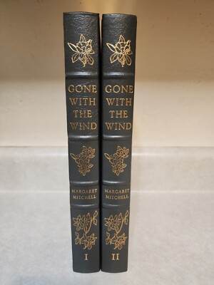 GONE WITH THE WIND Margaret Michell SET 2v EASTON PRESS 1st Edition ILLUSTRATED-image