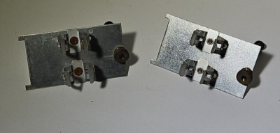 Pair EM84 Tube HOLDER CLIPS Vintage FISHER 