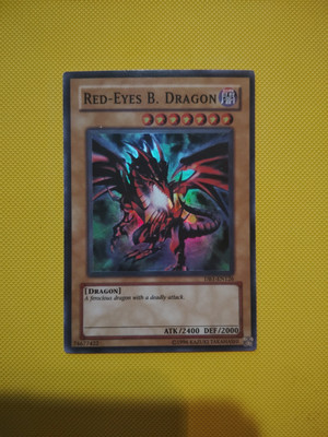 Yu-Gi-Oh! TCG Red-Eyes B. Dragon DB1-EN126 Super Rare Unlimited LP/MP-image