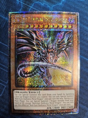 Red-Eyes Darkness Metal Dragon (Quarter Century Secret Rare) RA03-EN212 -image