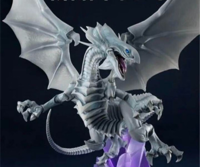 Yu-Gi-Oh! Blue-Eyes White Dragon Figure ART WORKS MONSTERS Duel Monsters NEW-image