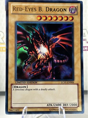 Red-Eyes B. Dragon - LC01-EN006 - Limited - Ultra Rare - Yugioh - LP-image