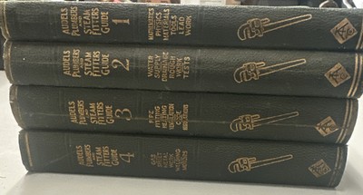 Audels Plumbers and Steam Fitters Guides 1925 Complete set of 1-4-image