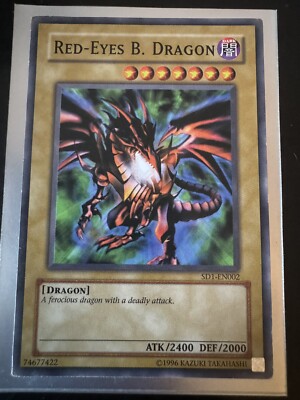 Yugioh Red-Eyes B. Dragon SD1-EN002-image
