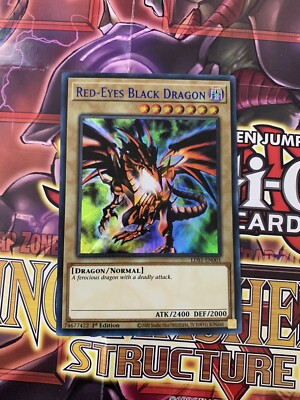 Red-Eyes Black Dragon (Blue) | LDS1-EN001 | Ultra Rare 1st Ed MINT!! Yugioh!-image