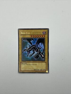 Yu-Gi-Oh! TCG Red-Eyes B. Dragon Joey Sdj-001 1st Edition Ultra Rare-image