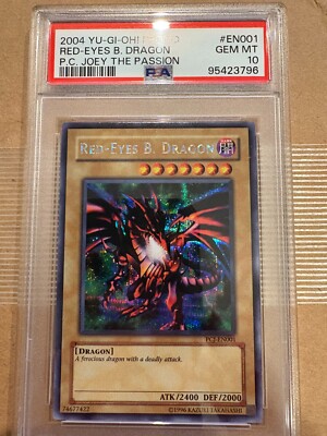 YuGiOh! Red Eyes Black Dragon PCJ PSA 10-image
