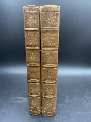 The french stage and the french people 1841 - 2 Volume Set London-image