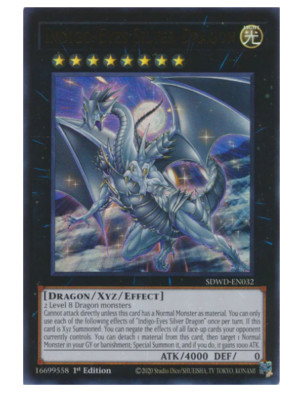 x3 Indigo-Eyes Silver Dragon - SDWD-EN032 - Ultra Rare Yugioh-image