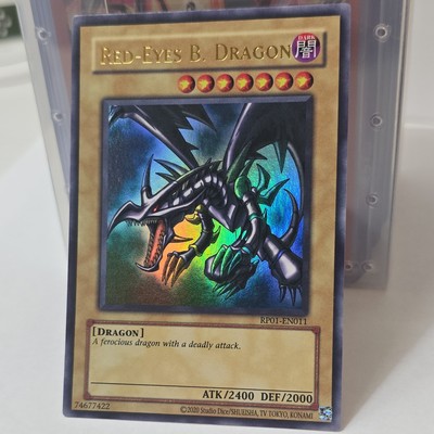 Yu-Gi-Oh! TCG Red-Eyes B. Dragon RP01-EN011 Ultra Rare NM/M GEM RETRO PACK-image