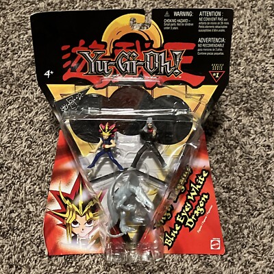 Yu-Gi-Oh! Yugi, Pegasus, Blue Eyes White Dragon Figure 3 Pack (Series 1)-image