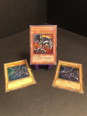 Red-Eyes Black Metal Dragon (FMR-001) + SDJ-001 Limited Edition & BPT-005 1st ED-image