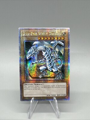 Yu-Gi-Oh! TCG Blue-Eyes White Dragon (Quarter Century Secret Rare) LC01-EN004-image