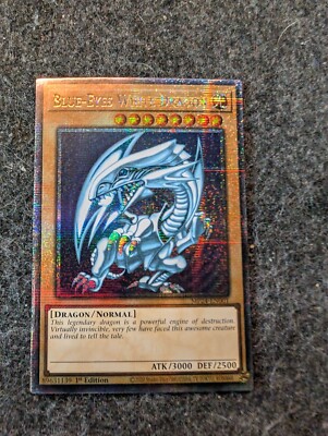 Blue-Eyes White Dragon (Quarter Century Secret Rare) MP24-EN001 25th Anniversary-image