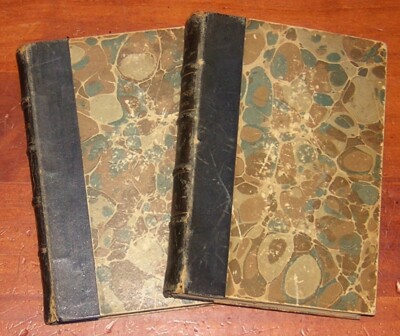 Old Court Life in France by Frances Elliot 1873 Tauchnitz Leather Bks 2 Vol Set-image