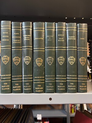 The Harvard Classics Deluxe Registered Edition, 1937/1938 - Set of 8, HC-image