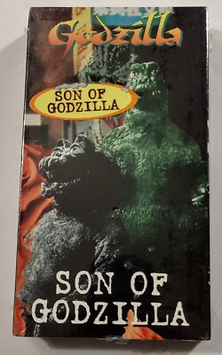 Son of Godzilla VHS Video Tape FACTORY SEALED Hype Sticker Toho Starmaker Sci-Fi-image