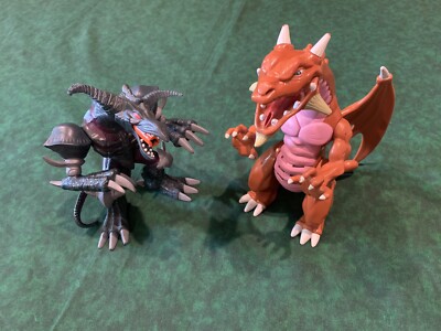 Yu-Gi-Oh Hundred Dragon & Red Eyes Black Dragon Figure 1996 Kazuki Takahashi-image