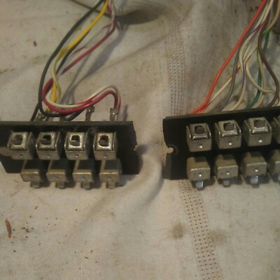 Fisher 514 cd4 stereo receiver vintage speaker terminals-image