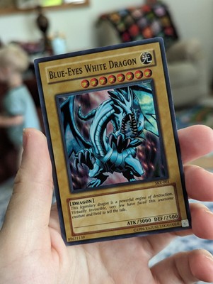 Yu-Gi-Oh Blue eyes white dragon ske-001-image