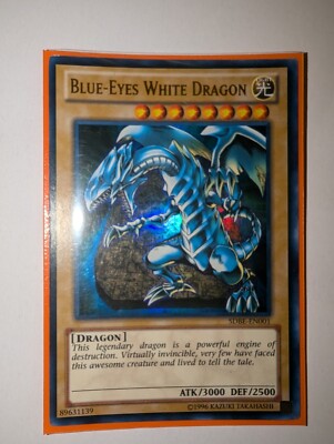 Yu-Gi-Oh! TCG Blue-Eyes White Dragon Saga of Blue-Eyes White Dragon...-image
