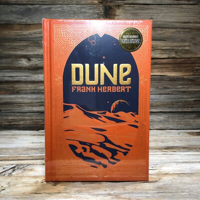 SEALED NEW Barnes & Noble DUNE by Frank Herbert Leather Bound Classics Books-image
